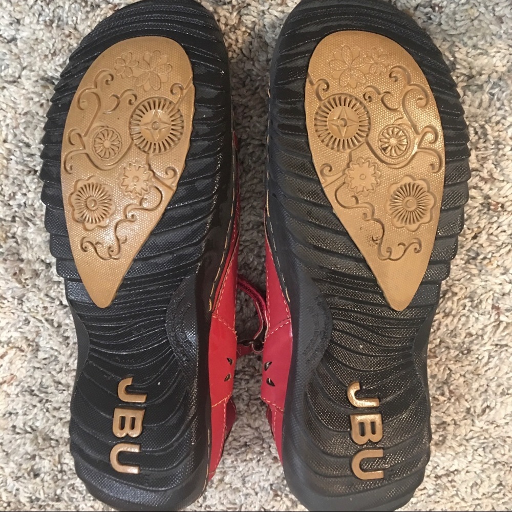 JBU Wildflower Vegan Textile Comfort Shoes Size 8 - Picture 8 of 9
